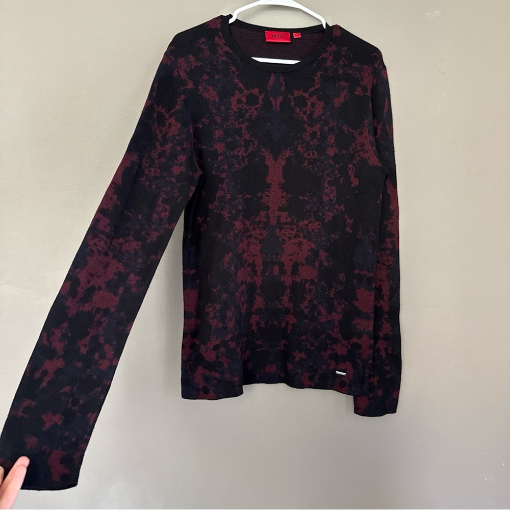 Hugo Boss Black and Red Top